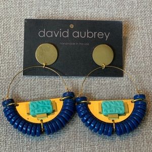 Statement earrings David Aubrey